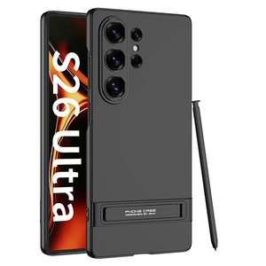 เคส PC สีด้านแบบเรียบ สำหรับ S24 S25 S26 Ultra พร้อมขาตั้ง ป้องกันการตกกระแทก สำหรับ S25 S26 Ultra - Product Image 6