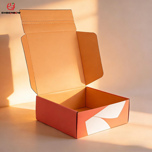 Attractive Price Corrugated Kraft Mailer <b>Box</b> Compostable Biodegradable Environmental Apparel Packaging <b>Box</b> Wholesale - Product Image 1