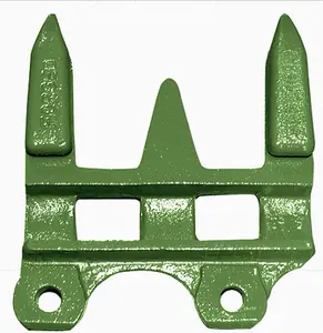 Protector de cuchillo combinado de 3 puntas compatible con cabezales rígidos y drapeadores John Deere 610DH