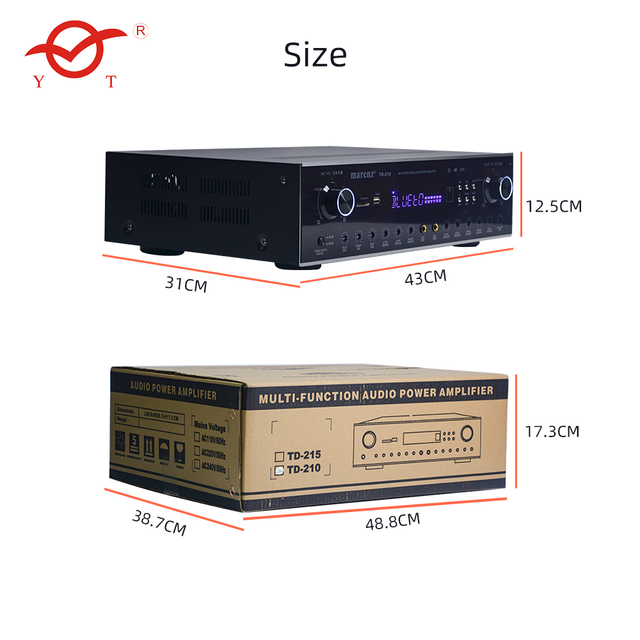 YATAO Dj Equipment 150w Power Amplifiers Professional Sound Audio Digital Amplifier