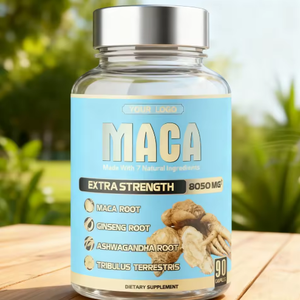 पुरुषों के लिए maca रूट गिन्सेंग पूरक मैक कैप्सूल प्राकृतिक 7-इन-1 maca रूट कैप्सूल अतिरिक्त ताकत 8050 मिलीग्राम 90 कैप्सूल - Product Image 1