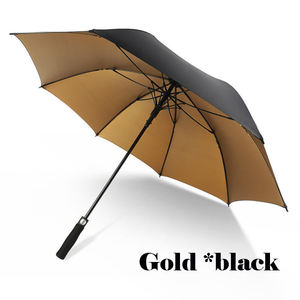 <span class=keywords><strong>Parapluie</strong></span> droit semi-<span class=keywords><strong>automatique</strong></span> personnalisé de 27 pouces à long manche, parapluies de golf à 8 baleines, style américain, cadeaux d'affaires, LOGO en fibre de verre - Product Image 4