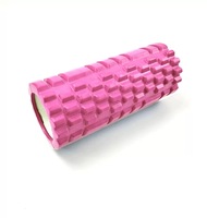 Rouleau de yoga haute densité personnalisé, rouleau creux en mousse EVA pour Pilates, ensemble de rouleaux de massage pour les muscles du dos