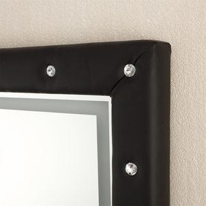 Contemporary Style Full-Body <strong>Rectangular</strong> <strong>Mirror</strong> with Illuminated Glass, Perfect for Wall or Floor Installation in Bedrooms - Product Image 3
