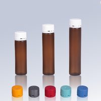 Bouteille en plastique PP pour liquide oral, double compartiment, bouteille de boisson, bouteille de médicament en plastique, 10 ml, 15 ml, 20 ml, 25 ml, 30 ml, 50 ml
