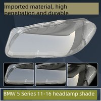 Couvre-phare pour BMW Série 5 F10 F18 2010-2017 520i 523i 525i 530i LED Xénon Remplacement de la coque transparente du phare en verre