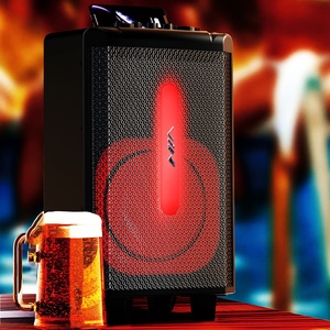 Haut-parleur portable 50W avec woofer de 5,25 pouces, double tweeter de 3 pouces, mode intérieur/extérieur, Bluetooth TWS, écran LED, basses puissantes pour les fêtes - Product Image 5