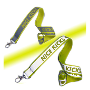 Tùy Chỉnh Thiết Kế Vui Điện Thoại Di Động Dây Buộc Keychain Phản Quang Dây Đeo Cổ Dây Buộc Ngọc Trai Dây Buộc Với Người Giữ Huy Hiệu - Product Image 4