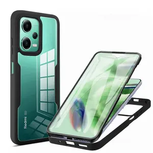 360 Full Silicone Case For Redmi Note 13 12 11 10 S 9 Pro 13C 12C 12 Xiaomi 13T 12T 14 Mi Poco X5 F5 X3 Pro F3 Cover