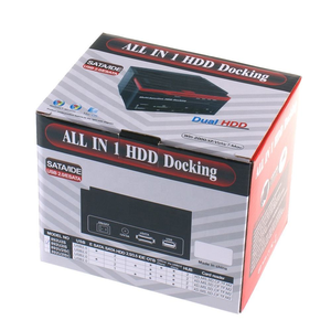 เครื่องคัดลอกข้อมูลแบบออฟไลน์ 2 IDE & Hdd Docking Station MS M2 XD TF Card SATA+ ช่องใส่ฮาร์ดดิสก์คู่ขนาด 2.5" 3.5" เครื่องคัดลอกข้อมูลฮาร์ดดิสก์ IDE กล่องใส่ฮาร์ดดิสก์ - Product Image 2