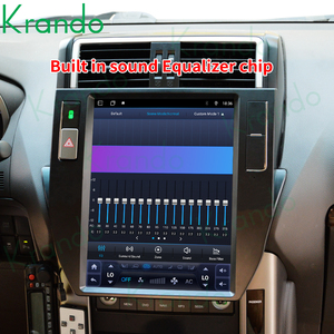 Krando 10.4 pouces Tesla Style écran audio de voiture pour <span class=keywords><strong>Toyota</strong></span> <span class=keywords><strong>Land</strong></span> <span class=keywords><strong>Cruiser</strong></span> Prado 150 <span class=keywords><strong>2010</strong></span> - 2017 unité centrale de voiture Android DSP intégré - Product Image 3