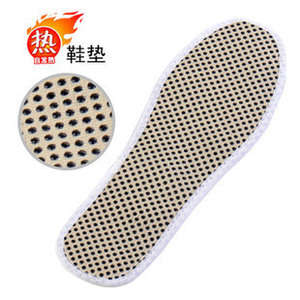 Semelles auto-chauffantes en tourmaline avec thérapie magnétique infrarouge, maille blanche, unisexe, taille 36-45, massage des pieds chauffant - Product Image 2
