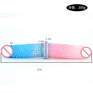 Dragón de doble cabeza simulado pene partícula Anal Serra masturbación palo <span class=keywords><strong>homosexualidad</strong></span> consolador juguetes sexuales para <span class=keywords><strong>mujeres</strong></span> - Product Image 2