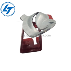 Fixations pour coffrage en panneaux stratifiés en acier galvanisé, attaches rapides, fixations de type C renforcées pour charges lourdes, murales - Product Image 2