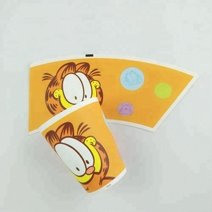 Chinese Fan <strong>Design</strong> Disposable Coffee <strong>Paper</strong> Cup with PE Coating Offset <strong>Printing</strong> Compatible for Beverage Use and <strong>Wrapping</strong> - Product Image 3