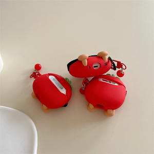 Cool lunettes de soleil tomate casque étui adapté pour <span class=keywords><strong>AirPods</strong></span> Pro 2 1 3 4 housse de protection <span class=keywords><strong>sans</strong></span> fil Bt écouteur couverture - Product Image 5