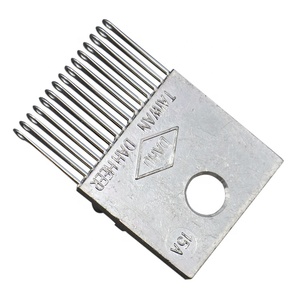 Piezas de Repuesto para Máquina de Tejer por Urdimbre, Bloque Guía de Metal, Aguja Guía para Máquina de Crochet, <span class=keywords><strong>DAHU</strong></span> TAIWAN DAHHEER - Product Image 1