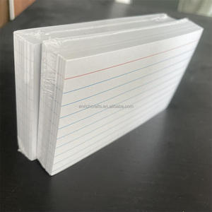 Trọng lượng nặng Cai Trị lót chỉ số thẻ trắng <span class=keywords><strong>3x5</strong></span> inch thẻ 100 đếm - Product Image 4