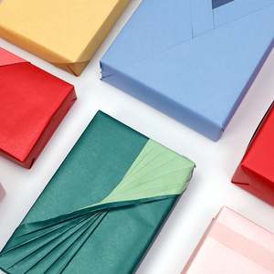 Wholesale Disposable 80gsm Coated Silicone Pearlescent <b>Christmas</b> <b>Wrapping</b> <b>Paper</b> <b>Roll</b> 43*300cm Custom Luxury Gift Packaging - Product Image 1