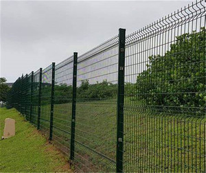 Home Security System with Metal Frame 3D Curved Galvanized Fence - Product Image 4