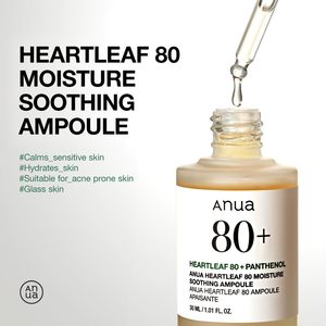 Anua Heartleaf 80 Moisture Ampoule 30Ml Suero Calmante Para el Rostro - Product Image 3