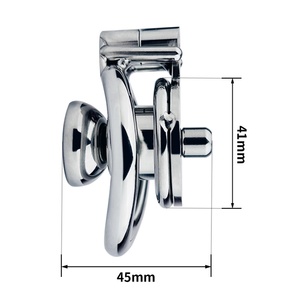 Jaula de Castidad Masculina de Acero Inoxidable de 45 mm con Anillo y Glándulas de Silicona para Bondage y Juguetes Sexuales - Product Image 2