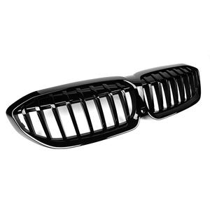 Grilles avant de voiture LED à double lamelles noir brillant, très vendues, pour G20 Série 3 - Product Image 6