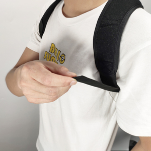 Gran oferta Corrector de postura ajustable, cinturón de soporte de espalda superior para <span class=keywords><strong>cuello</strong></span>, hombro, clavícula, proporciona protección para aliviar el <span class=keywords><strong>dolor</strong></span> - Product Image 3