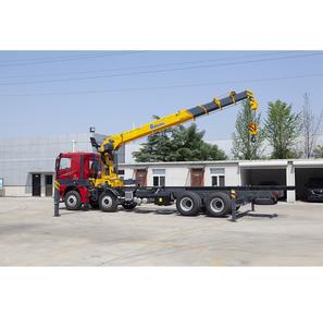 Grue hydraulique polyvalente 36t GSQS350-5 360kN.m montée sur camion, grue de camion pour l'infrastructure urbaine - Product Image 2