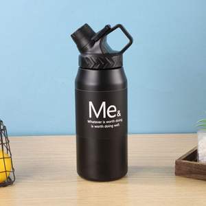 Gobelet thermique à double paroi 750 ml 950 ml en acier inoxydable 304, isolé sous vide, bouteille de sport portable pour les voyages - Product Image 5