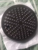 Pommeau de douche à effet pluie haute pression de 8 pouces entièrement chromé pour salle de bain