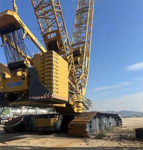 XCMG Grue sur chenilles d'occasion officielle XGC16000 Grue mobile télescopique de 1250 tonnes à prix bon marché - Product Image 3