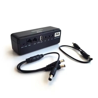 Baterai Lithium 10400mah DC UPS Mini 18W, daya cadangan catu daya tanpa sakelar untuk Router 5V/9V/12V/24V POE/USB