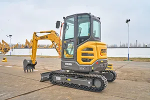 รถขุดขนาดเล็ก SDLG ER636H สำหรับงานก่อสร้างท่อระบายน้ำในเขตเทศบาล สวน และพื้นที่แคบ - Product Image 5