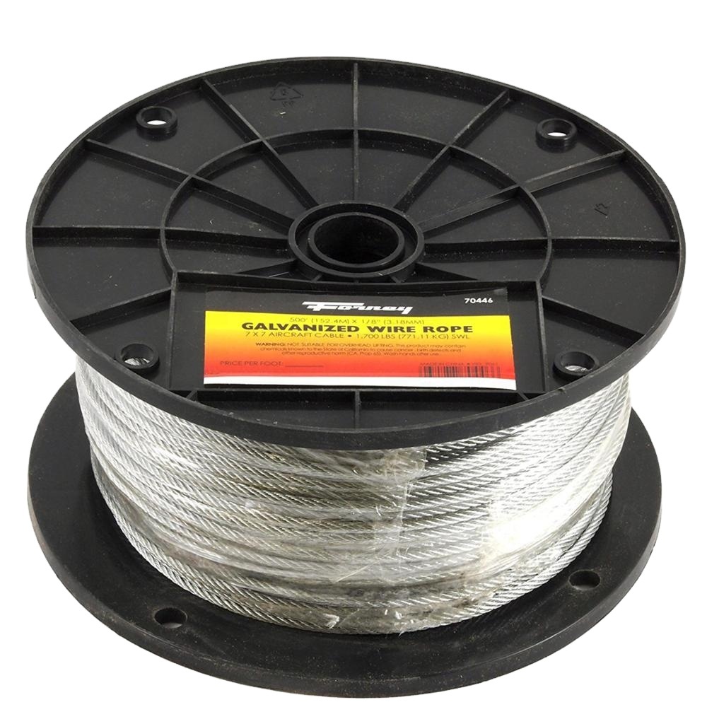 Кабель из нержавеющей стали с пластиковым покрытием