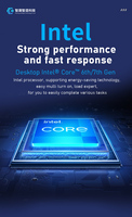 Ordinateur de bureau OPS i3/i5/i7 6-9e génération, 32 Go de RAM DDR4, SSD 512 Go, Windows 7/8/10 ou Linux, idéal pour tableau blanc interactif et salle de classe intelligente - Vente Flash