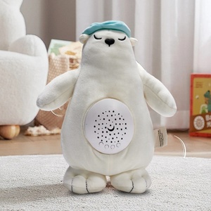 Amy Rabbit Cute Musical peluche bebé juguete sonido luz 27cm Unisex comodidad muñeca para padres e hijos educación temprana música mejorada - Product Image 4