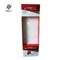 Pas cher Prix Plancher Carton Verres/chapeaux/chaussettes/écharpe Crochet Autour Présentoirs Supports Pour Les Magasins De Détail