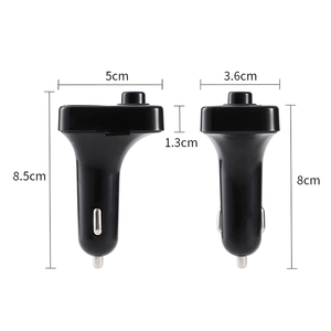 Intel — transmetteur fm, lecteur multimédia, compatible avec Bluetooth, hog hy82, carte d'appel pour voiture, allume-cigare noir, MP3 - Product Image 6