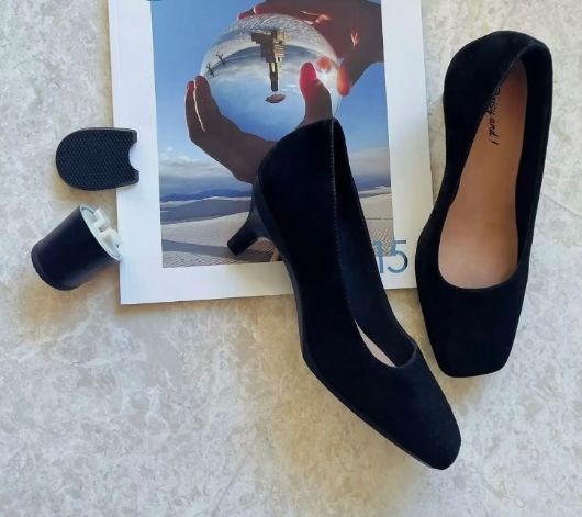 Zapatillas Zapato Tacon Desmontable Tacones Intercambiables