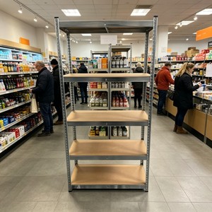 Vetrina Angolare con Servizio Post-Vendita Senza Preoccupazioni e Rotazione a 360° °   Espositore Girevole per Alimenti da Caffetteria - Product Image 1
