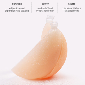 Đồ Lót Ngoại Cỡ Áo Ngực Nội Y Gợi Cảm Áo Ngực Nữ Cỡ 32 Người Bán Buôn Miễn Phí Silicone Người Lớn Không Dây Hỗ Trợ Màu Hồng XINKE - Product Image 4