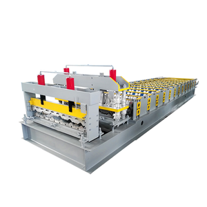 Automatic Roll Forming Color Steel Metal Profile Glazed Brick <strong>Roof</strong> Tile <strong>Making</strong> <strong>Machine</strong> - Product Image 4