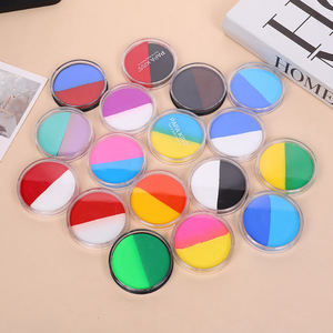 Pigmento per Body Painting Bicolore 30g, Solubile in Acqua, per Trucco Viso e Scenico per Bambini, con Confezione in Scatola Colorata - Product Image 3