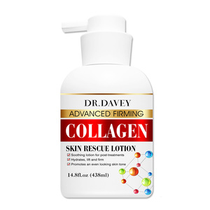 Lotion réparatrice pour la peau au collagène raffermissant avancé DR.<span class=keywords><strong>DAVEY</strong></span>, hydrate, lifte, resserre, améliore la peau sèche, rugueuse, à pores dilatés, 438 ml - Product Image 1