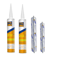 Scellant pour joints en polyuréthane PU inodore gris noir blanc 310 ml pour la construction