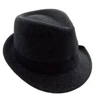 Bob avec Logo personnalisé, chapeau bosalino fedora, vente en gros