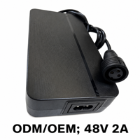Chargeur de batterie de vélo électrique certifié CE Joyun 120W 48V 2A, prix d'usine, design étanche et durable, adaptateur pour vélo électrique Gazelle
