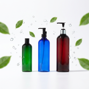 Botella de Plástico Vacía Personalizada de 16oz 480ml para Envases de Belleza, Champú, Perfume, Loción, Crema, Líquido, con Tapa de Rosca y Sellado, Impresión Serigrafiada - Product Image 1