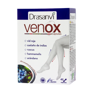 Venox 45 Cápsulas de Drasanvi, Suplemento Nutricional Cuidadosamente Formulado para Adolescentes y Adultos con Vitaminas A, C y E - Product Image 1